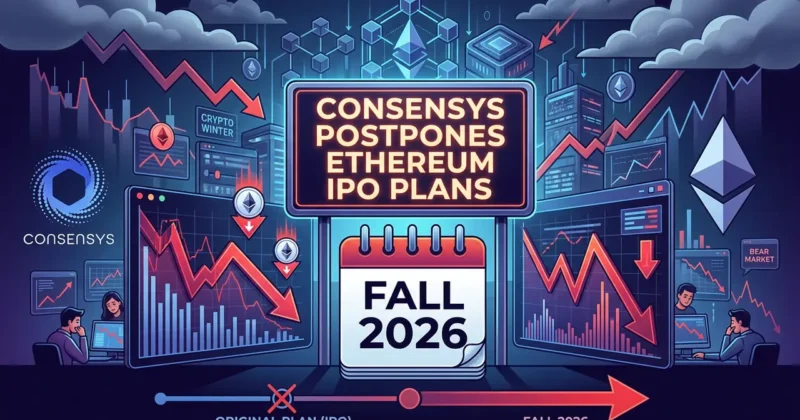 Consensys Postpones Ethereum IPO Plans to Fall 2026 Amid Crypto Market Downturn